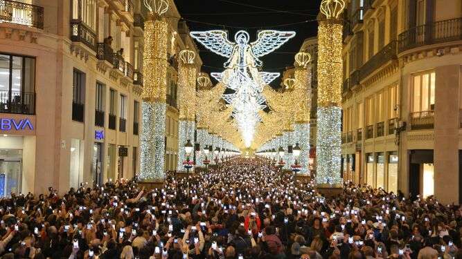 Málaga en Navidad